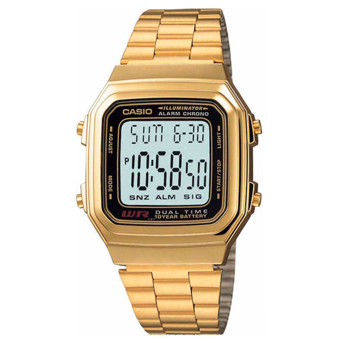 casio dourado masculino original