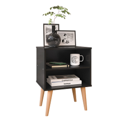 Mesa de Cabeceira Retrô rpm com Nicho - Preto - rpm Móveis é boa?