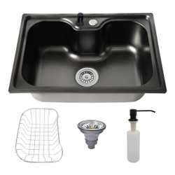 Cuba Pia Inox Gourmet Inox Preta 60x42cm Cozinha Com Acessórios é boa?
