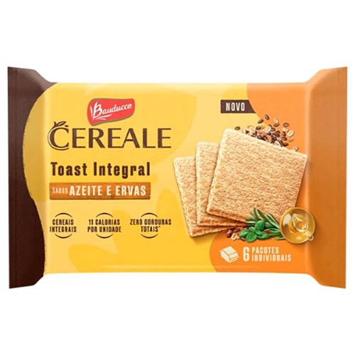 Torrada Integral Bauducco Toast Cereale Azeite E Ervas 128G No Shoptime