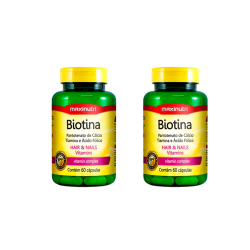 Kit c/2 Biotina Firmeza E Crescimento 60 Cápsulas - Maxinutri é boa?