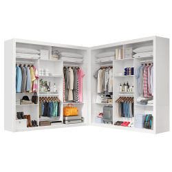 Closet Casal Premium Clarice 8 Prateleiras Carioca Móveis é boa?
