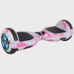 Skate Elétrico Hoverboard Smart Balance Rosa Camuflado Scooter Roda 6.5 Polegadas Bluetooth é boa?