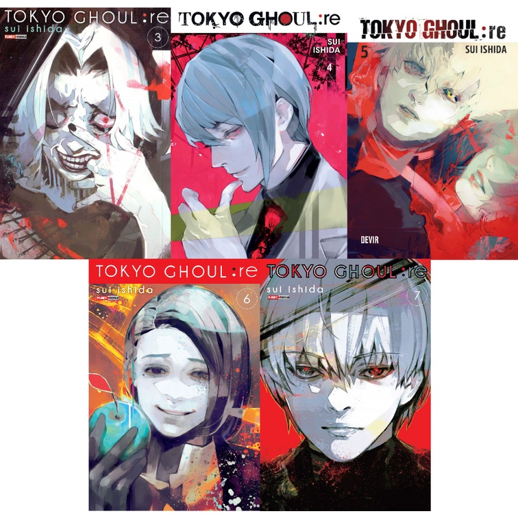 Tokyo Ghoul Re Chapters And Volumes Mangá Tokyo Ghoul Re Panini Comics Manga Volumes Unitario no Shoptime