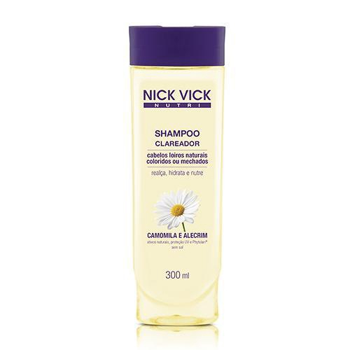 Shampoo Clareador Nick Vick Nutri Ml No Shoptime