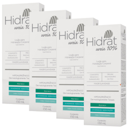 Kit 4x Hidrat Uréia 10% Loção Hidratante Corporal 150ml é boa?