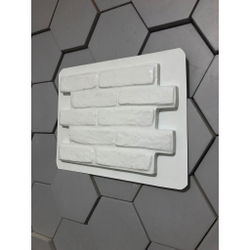 Forma de Gesso 3d tijolinho rustico 43X30 Abs 100% Virgem Molde Para Gesso/cimento/Concreto- km gesso é boa?