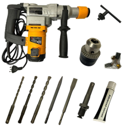 Martelete Rompedor 1.250W 6Kg sds Plus e Kit com Acessórios Menor preço em Martelete Rompedor 1.250W 6Kg sds Plus e Kit com Acessórios