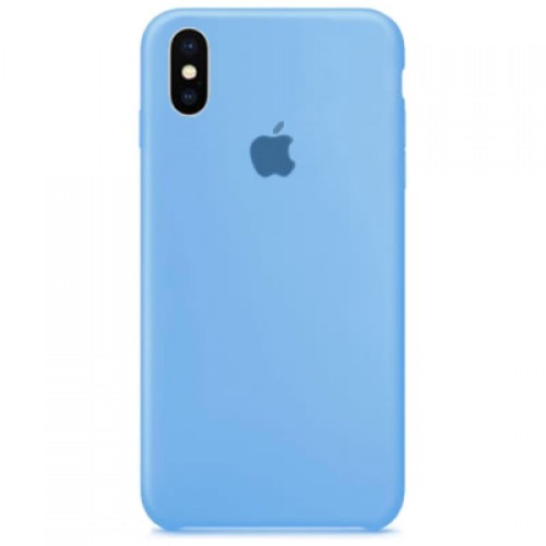 Capa Iphone Xs Max Silicone Case Azul Bebê no Shoptime