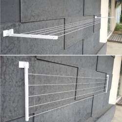 Varal de parede articulado aluminio 30 kg 42 cm branco - vulcano é boa?
