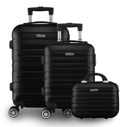 Kit Mala De Bordo 3 Peças Bagagem De Mão Rodinhas 360 é boa?