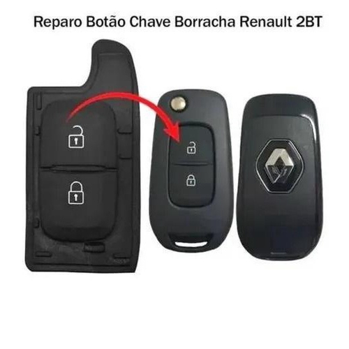 Capa Chave Renault Sandero Logan Duster Oroch Kwid Bot Es No Shoptime