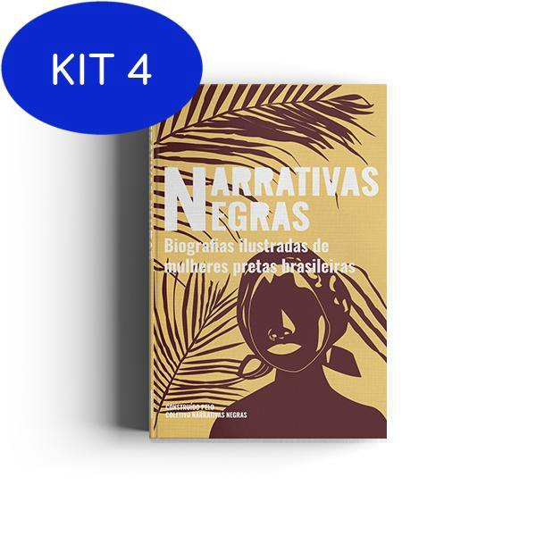 Kit 4 Livro Narrativas Negras No Shoptime