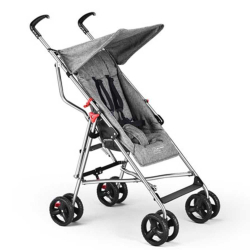 Carrinho de Bebê Guarda-Chuva Pocket Cinza - Multikids Baby Menor preço em Carrinho de Bebê Guarda-Chuva Pocket Cinza - Multikids Baby