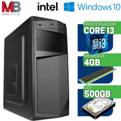 Computador Cpu Intel Core i3 4GB HD 500GB Desktop - Mali Brasil é boa?