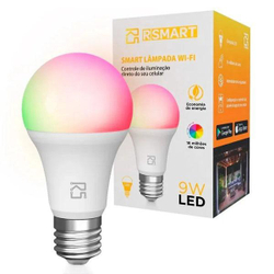 Lâmpada Rsmart Inteligente Smart w-fi LED 9W Bivolt é boa?
