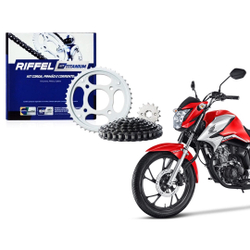 Kit Relação Transmissão Riffel Cg Titan Fan Cargo Start 160 Menor preço em Kit Relação Transmissão Riffel Cg Titan Fan Cargo Start 160