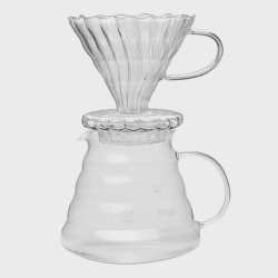 Conjunto Kit Jogo Coador Café Tipo V60 02 Jarra Vidro 600ml é boa?