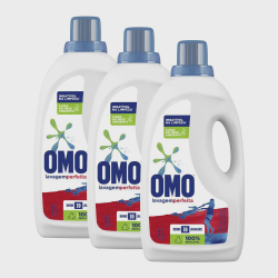Kit com 3 Sabão Líquido omo Lavagem Perfeita 3L é boa?