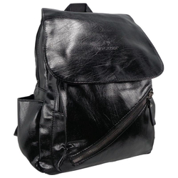 Mochila Feminina Couro Reforçada Costas Bolsa Espaçosa Preta é boa?