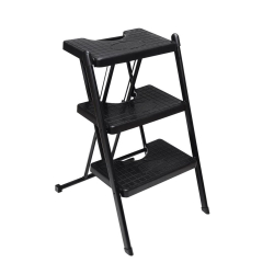 Escada 3 degraus preta capacidade de 120 kg - anodilar é boa?