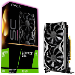 Placa De Vídeo evga GeForce gtx 1650 4GB sc Ultra Gaming 128 bits 04G-P4-1057-KR Menor preço em Placa De Vídeo evga GeForce gtx 1650 4GB sc Ultra Gaming 128 bits 04G-P4-1057-KR