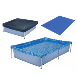 Kit Piscina Retangular 1000 Litros + Capa + Forro é boa?