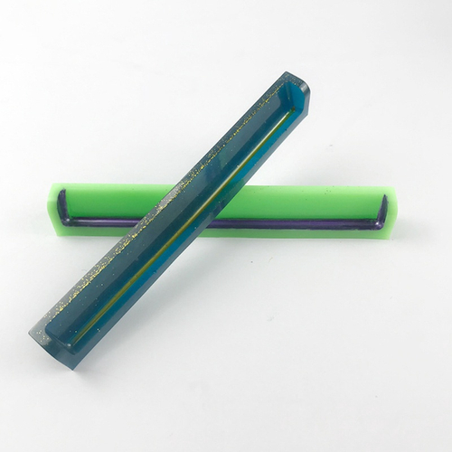 Molde de silicone para escrita de alfabeto inglês para mesa de