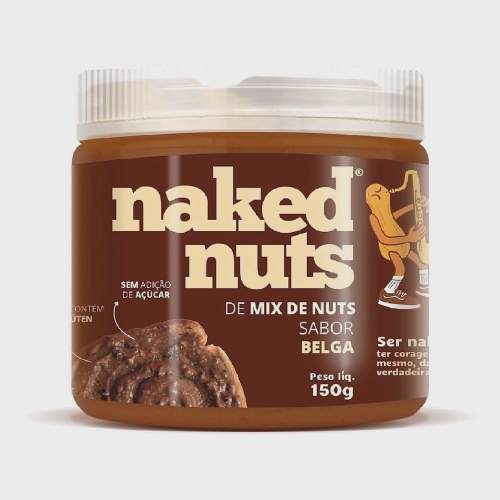 Pasta De Castanha De Caju Chocolate Belga Naked Nuts G No Shoptime