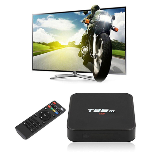 T95M Quad Core 2.4GHz Smart Media Player Iptv Hdmi 2.0 Dlna TV Smart TV ...