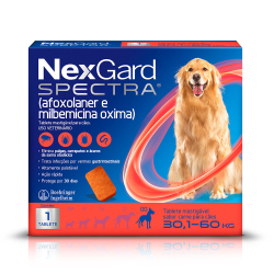 NexGard Spectra Antipulgas e Carrapatos Para Cães de 30,1 a 60kg é boa?