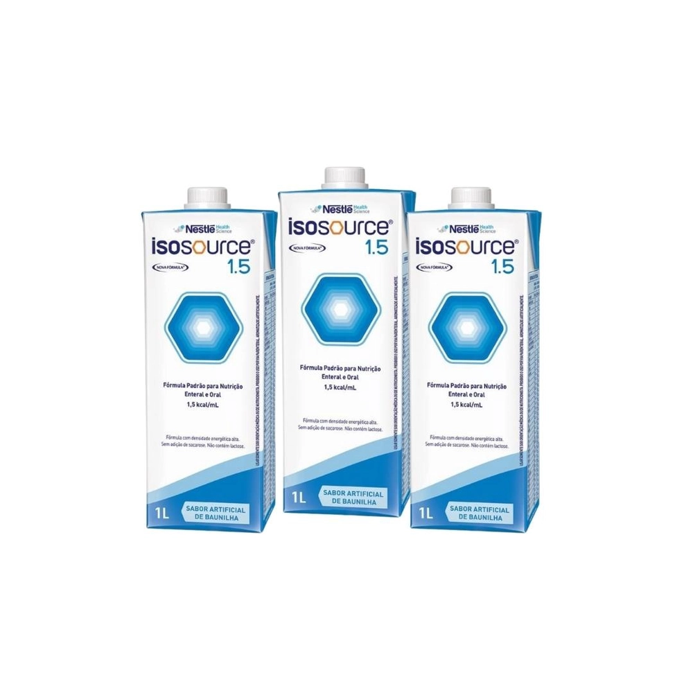 Isosource 1 5 1000ml tetra alimenta o rico em fibras saudavel baunilha