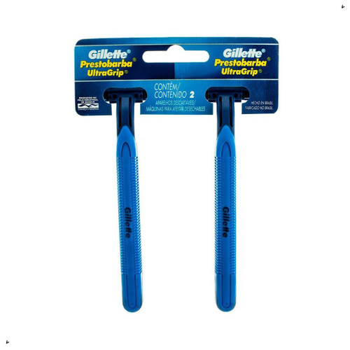 Aparelho De Barbear Prestobarba Ultragrip Gillette Com 2 Und No Shoptime