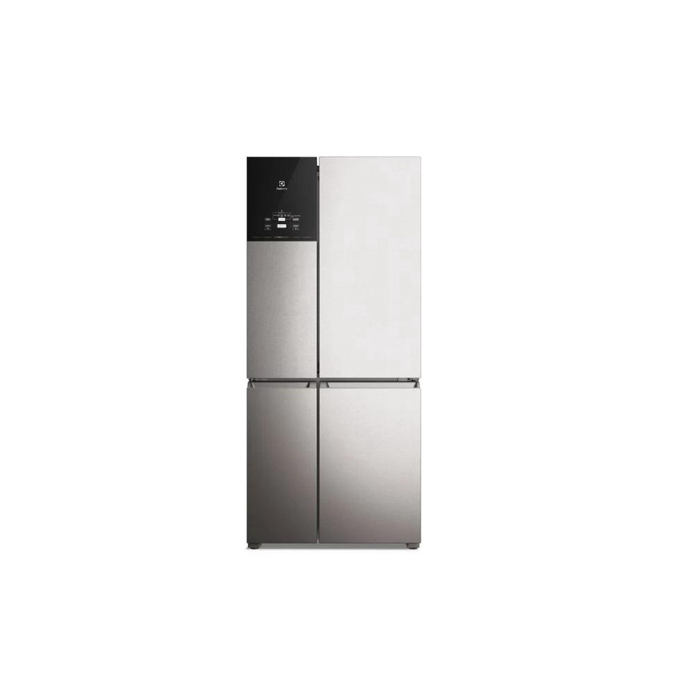 Refrigerador Multidoor Experience 4 Portas Frost Free 581L FlexiSpace e Inverter Inox Look IQ8S - Electrolux