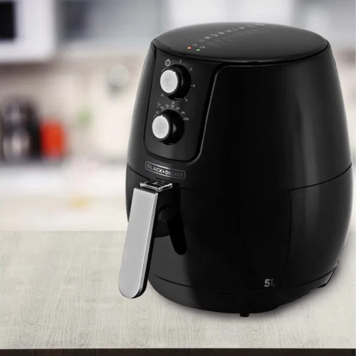 Fritadeira Elétrica Black + Decker Air Fryer 5L AFM5 No Shoptime