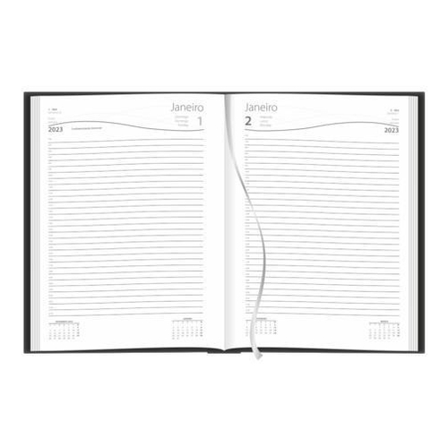 Agenda 2023 Redoma Time 416Fl 15X21Cm Marsala no Shoptime