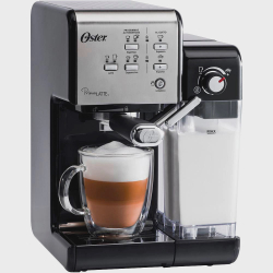 Cafeteira maquina Expresso Oster Prima Latte 3 em 1 capsula pó sache Preto e Prata BVSTEM6701SS Menor preço em Cafeteira maquina Expresso Oster Prima Latte 3 em 1 capsula pó sache Preto e Prata BVSTEM6701SS