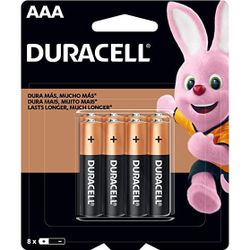 Kit 8 Unidades De Pilha aaa Palito Alcalina - Duracell é boa?