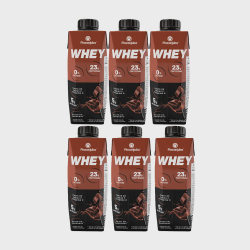 Kit 6 Bebida Láctea Piracanjuba Whey Zero Lactose Cacau 250ml é boa?