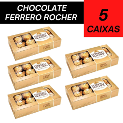 Kit Bombom Ferrero Rocher Chocolate - 5 Caixas é boa?