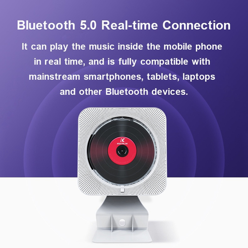 Wall Mounted cd dvd Player Bluetooth Speaker Para Áudio Do Carro