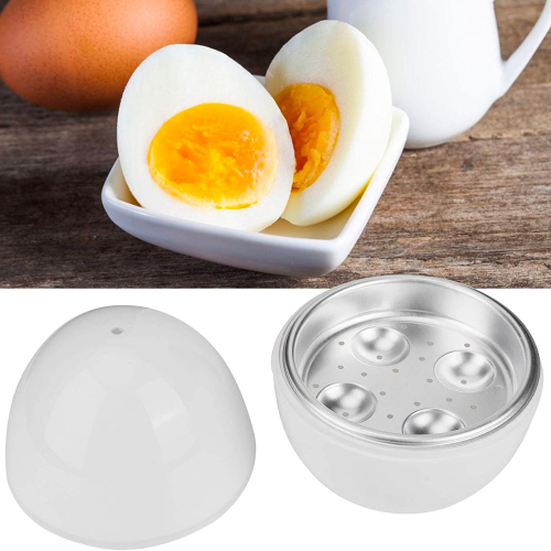 Cozedor Ovos Cozidos Recipiente Fazer Microondas Design Compacto Cozinhar Egg Cooker Pr Tico E