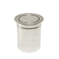 Lixeira Pia Cozinha Embutir Giratória Granito Inox 5 Litros é boa?