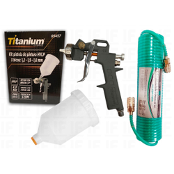 Pistola Pintura 600ml + 3 Bicos + Mangueira 10 Metros é boa?