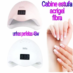 Estufa Cabine Digital Seca Unha Gel Acrigel Secadora Bivolt 48w Com Timer Secadora Unha é boa?
