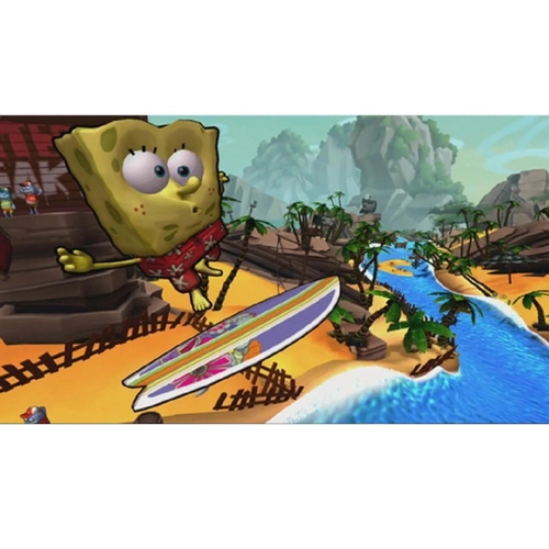 Jogo Bob Esponja Surf E Skate Roaditrip Xbox 360 Kinect No Shoptime