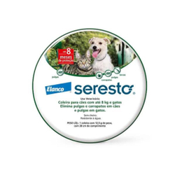 Seresto coleira antipulga para cães até 8KG P original é boa?