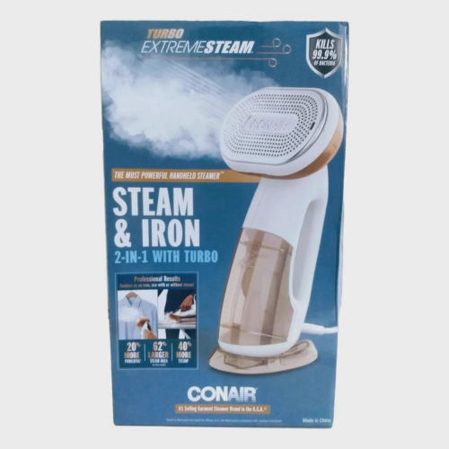 Vaporizador Conair Turbo Extreme Steam & Iron 2 In 1 Turbo no Shoptime