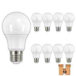 Kit 10 Lâmpadas Led Bulbo 15W Bivolt Branco Frio 6500k E27 Menor preço em Kit 10 Lâmpadas Led Bulbo 15W Bivolt Branco Frio 6500k E27