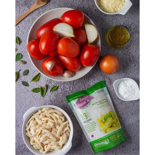 Macarrão Penne Macarrão Konjac Massa Mf 270g Low Carb No Shoptime